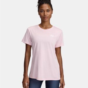 Under Armour Women's Light Pink Short Sleeve Tech Tee NWT